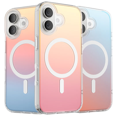 Fluoreszierende Farbverlauf MagSafe Hülle für iPhone 17 Serie