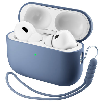Flüssigsilikon-Hülle für AirPods Pro 3 mit Schlüsselband