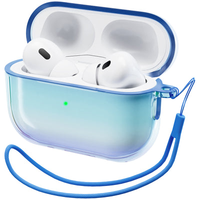 Irisierendes AirPods Pro 2 Case mit Umhängeband