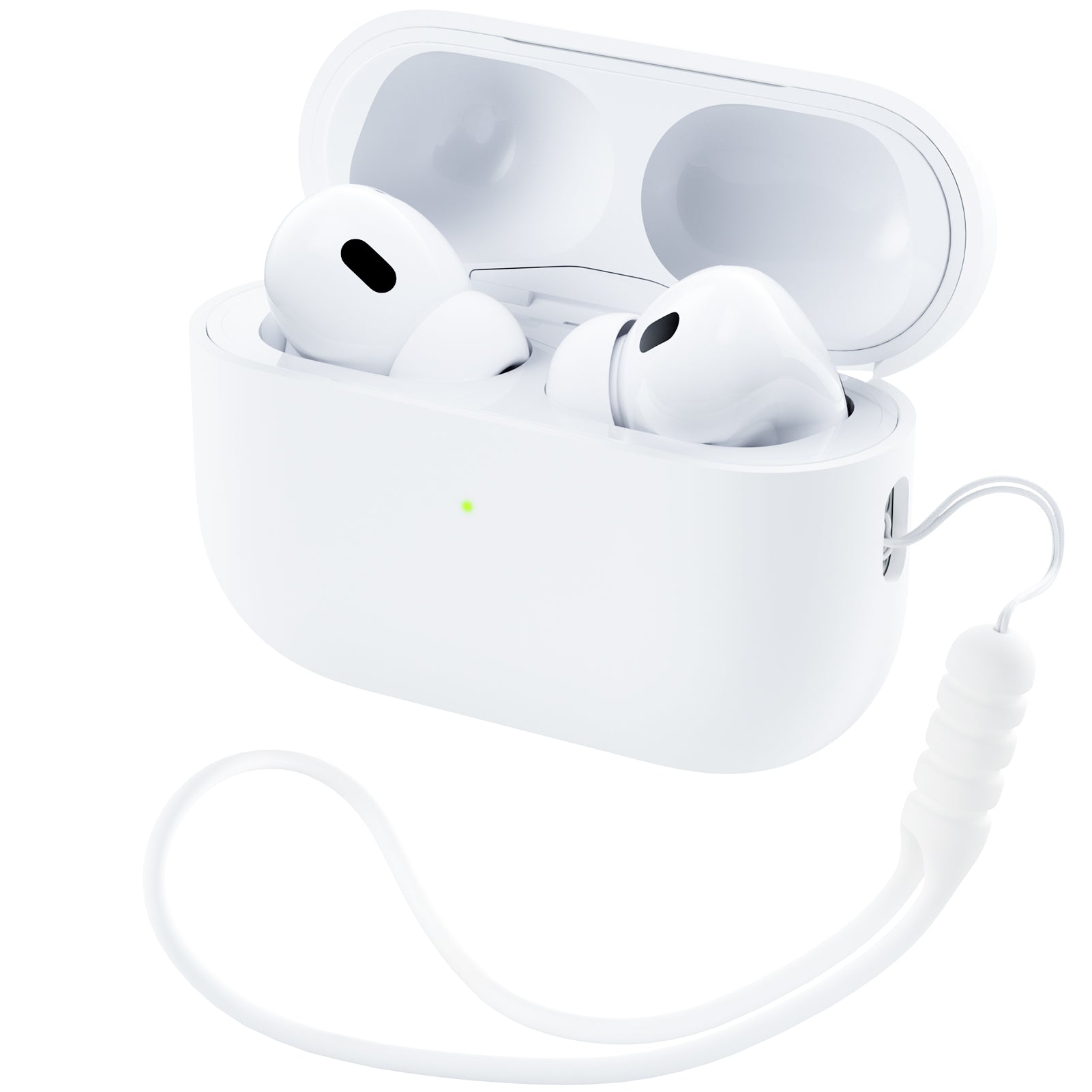 Liquid Silicone AirPods Pro 2 Case(2022) with Lanyard