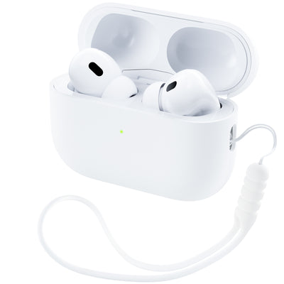 Flüssigsilikon AirPods Pro 2 Hülle (2022) mit Umhängeband
