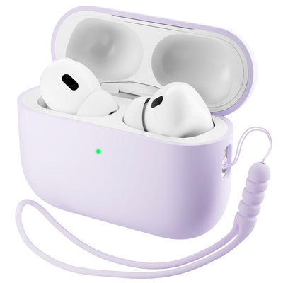 Flüssigsilikon-Hülle für AirPods Pro 3 mit Schlüsselband