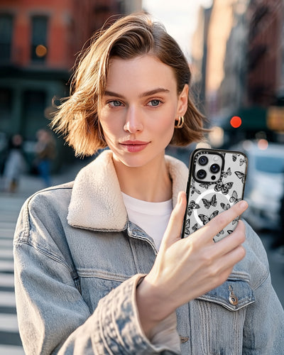 Gemusterte Klarsichthüllen für iPhone 16 Pro | Pro Max