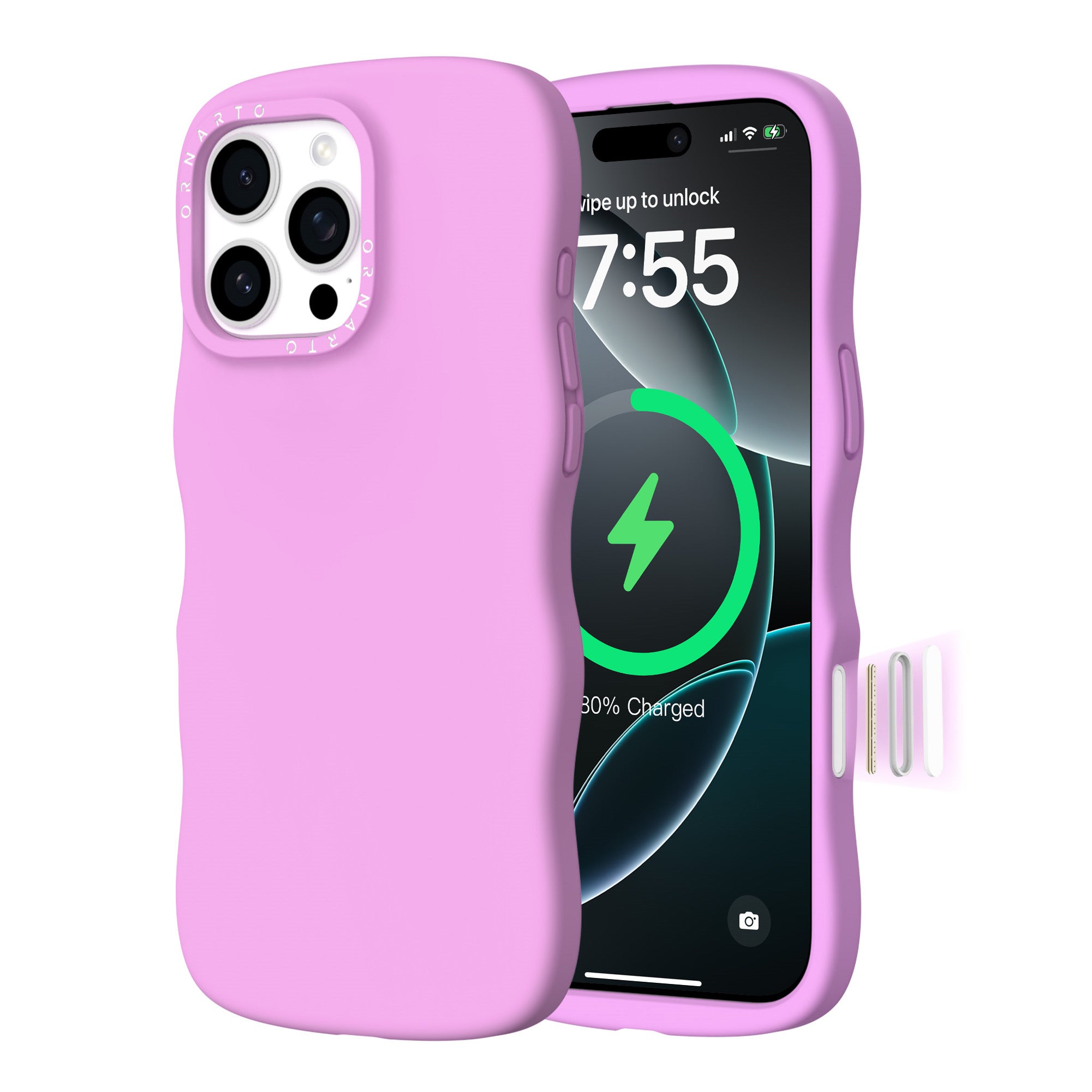Wavy Liquid Silicone for iPhone 16 Pro | Pro Max