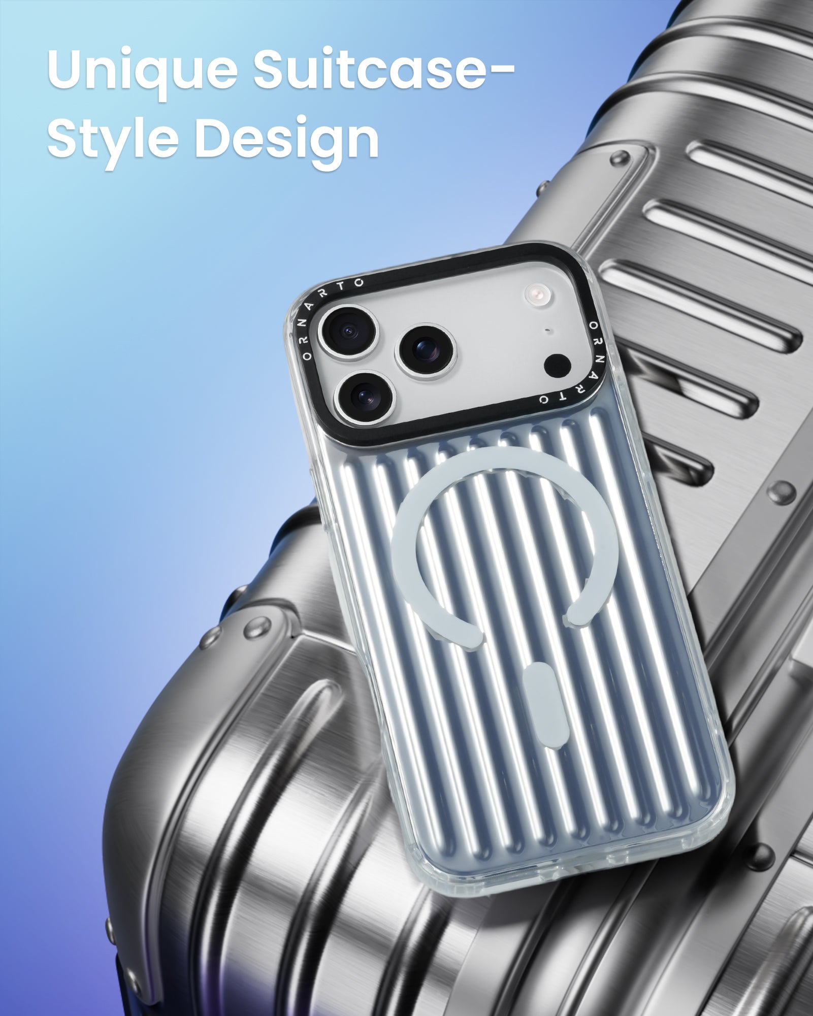 Iridescent Luggage Glow Case for iPhone 17 Pro | Pro Max