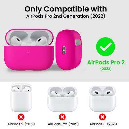 Liquid Silicone AirPods Pro 2 Case(2022) with Lanyard