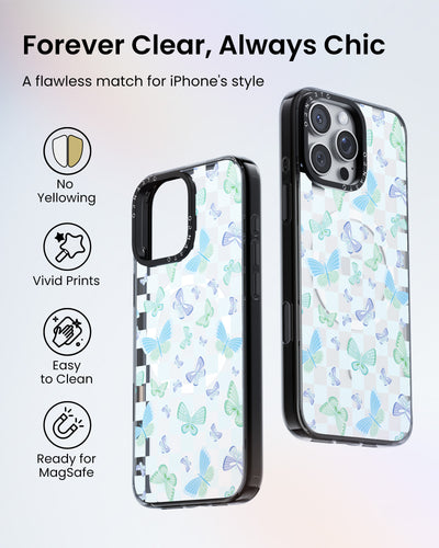 Gemusterte Klarsichthüllen für iPhone 16 Pro | Pro Max