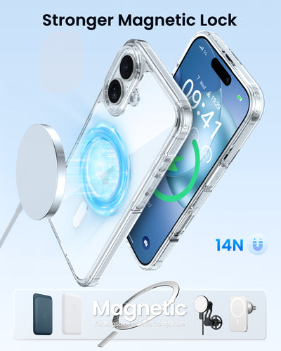 Klare Hülle für die iPhone 16 Serie