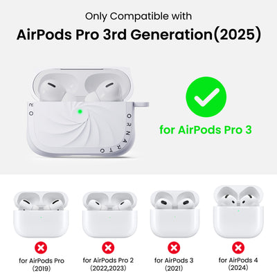 VORTUXE Flüssige Silikon AirPods Pro 3 Hülle
