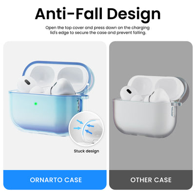Irisierendes AirPods Pro 2 Case mit Umhängeband