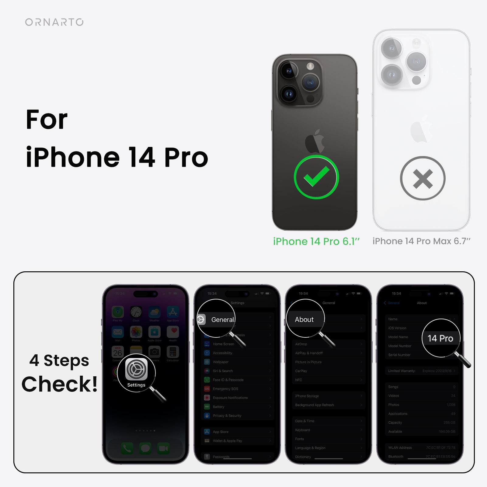 Liquid Silicone iPhone 14 Pro Case with Camera Protection and 2 Screen Protectors