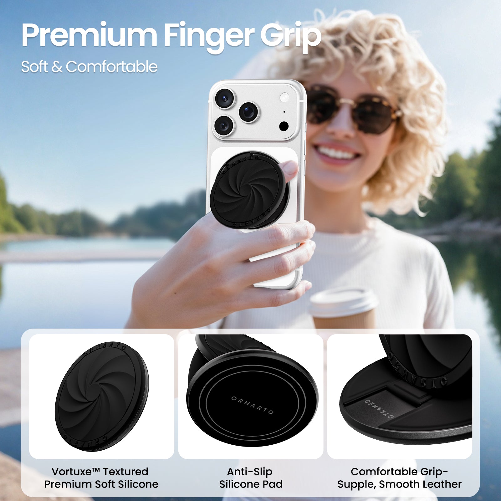 Vortuxe MagSafe Grip Stand for Phone Case