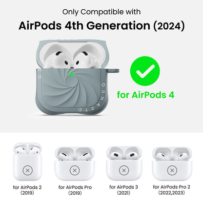 VORTUXE Liquid Silicone AirPods 4 Case