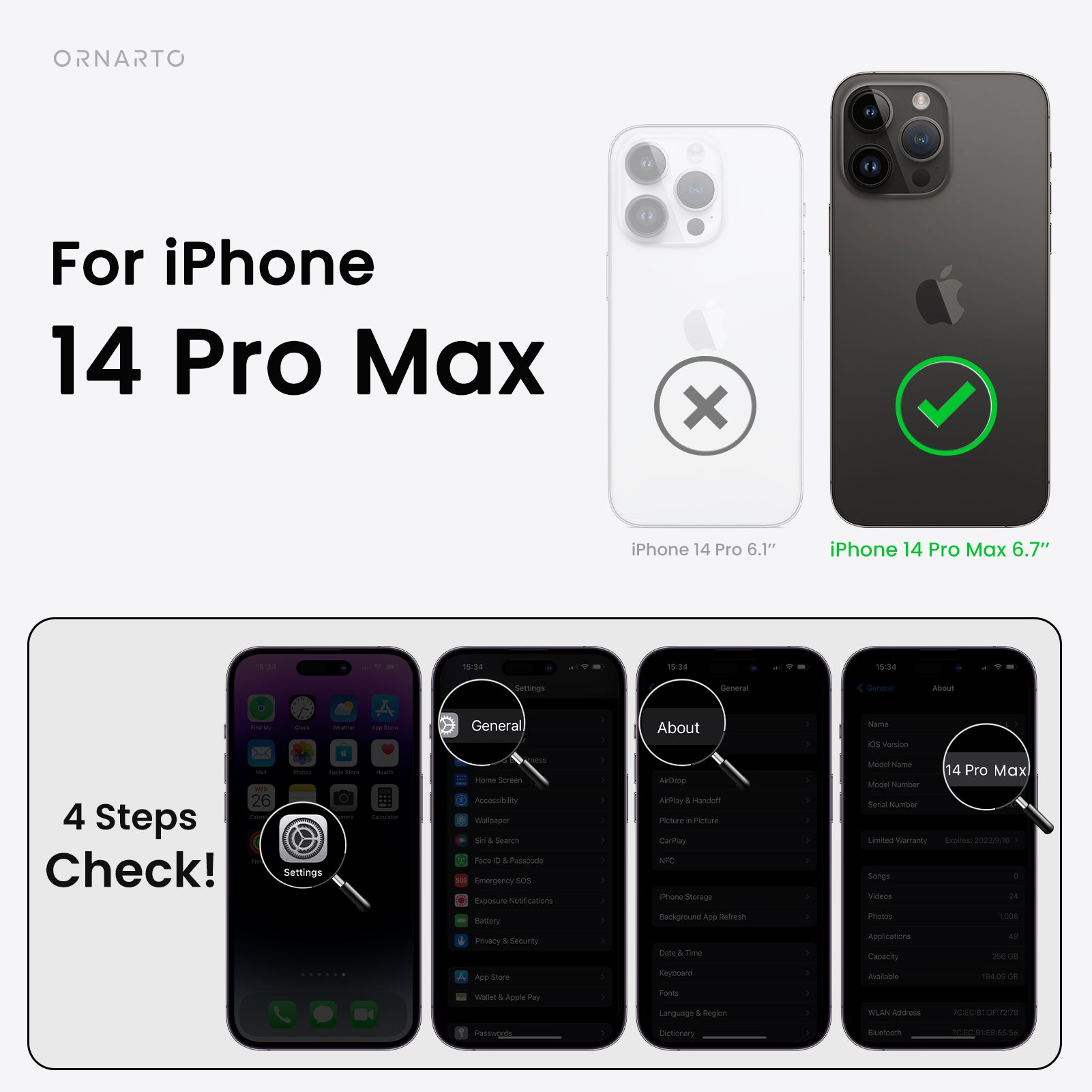 Liquid Silicone iPhone 14 Pro Max Case with Camera Protection and 2 Screen Protectors