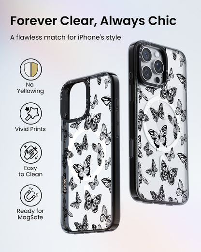 Patterned Clear Cases for iPhone 16 Pro / Pro Max