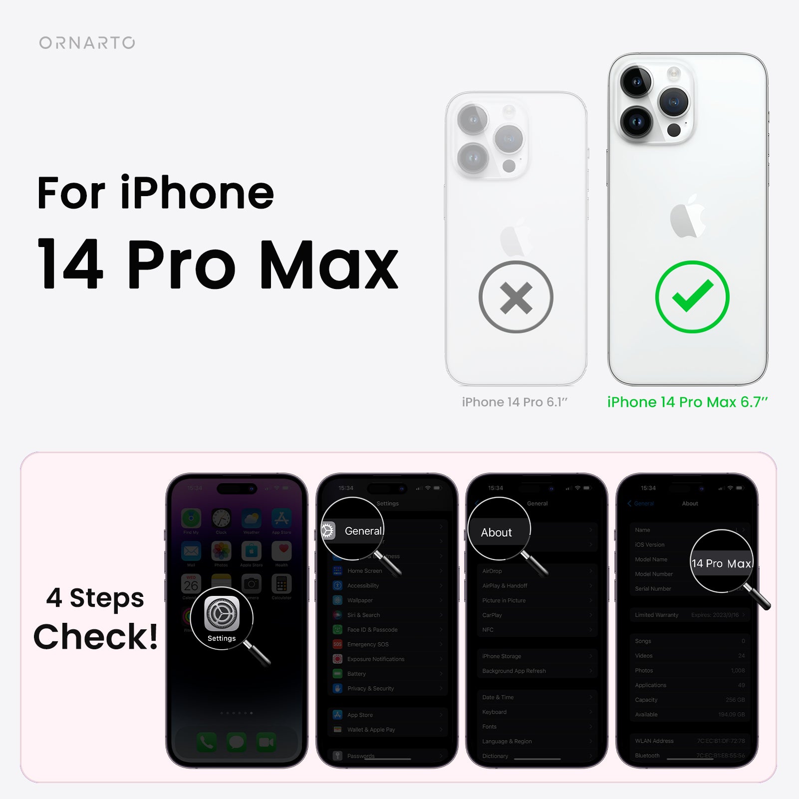 Liquid Silicone iPhone 14 Pro Max Case with Camera Protection and 2 Screen Protectors