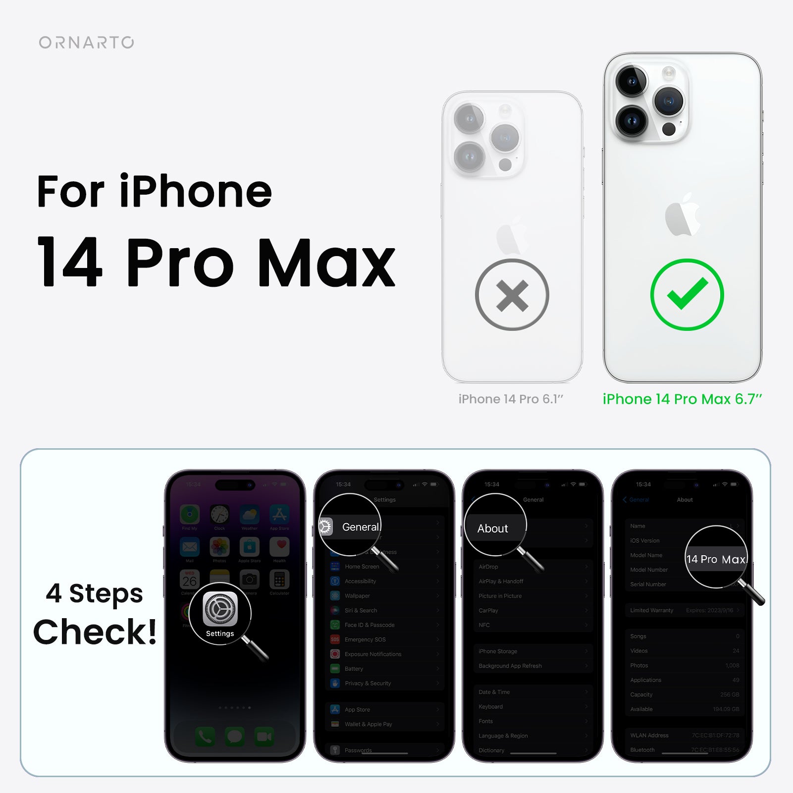 Liquid Silicone iPhone 14 Pro Max Case with Camera Protection and 2 Screen Protectors