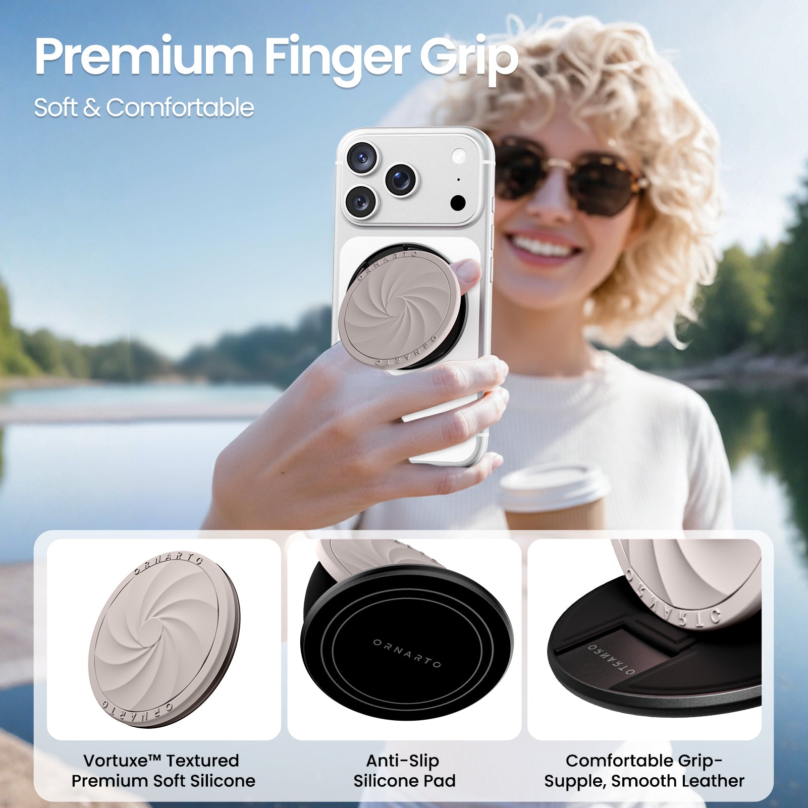 Vortuxe MagSafe Grip Stand for Phone Case