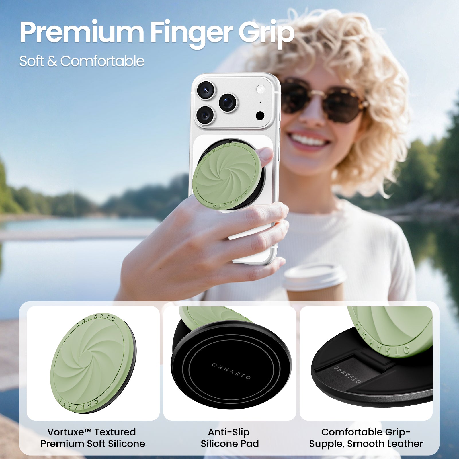 Vortuxe MagSafe Grip Stand for Phone Case