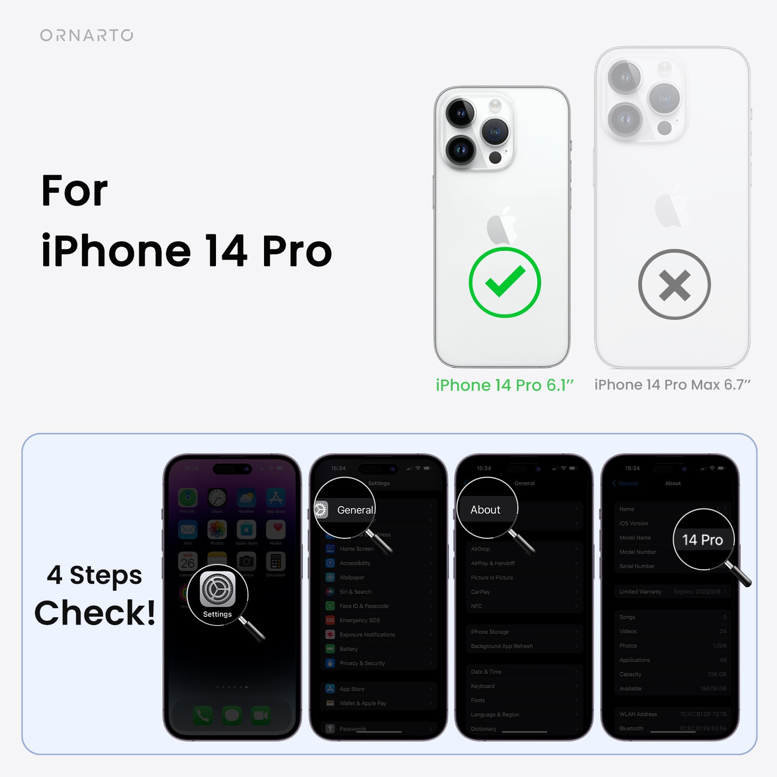 Liquid Silicone iPhone 14 Pro Case with Camera Protection and 2 Screen Protectors