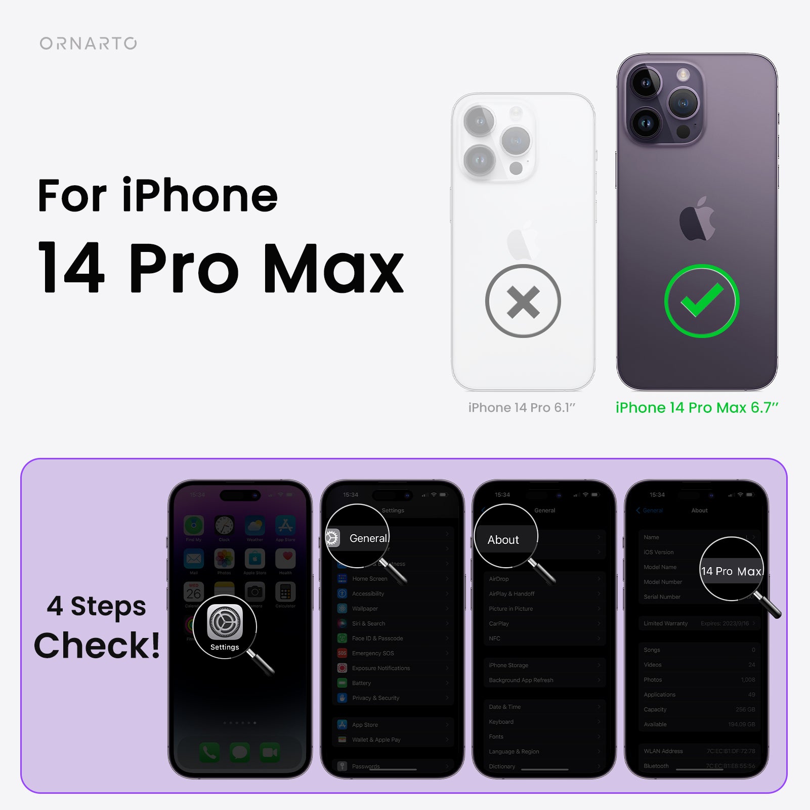 Liquid Silicone iPhone 14 Pro Max Case with Camera Protection and 2 Screen Protectors