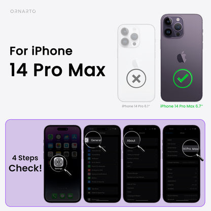 Liquid Silicone iPhone 14 Pro Max Case with Camera Protection and 2 Screen Protectors