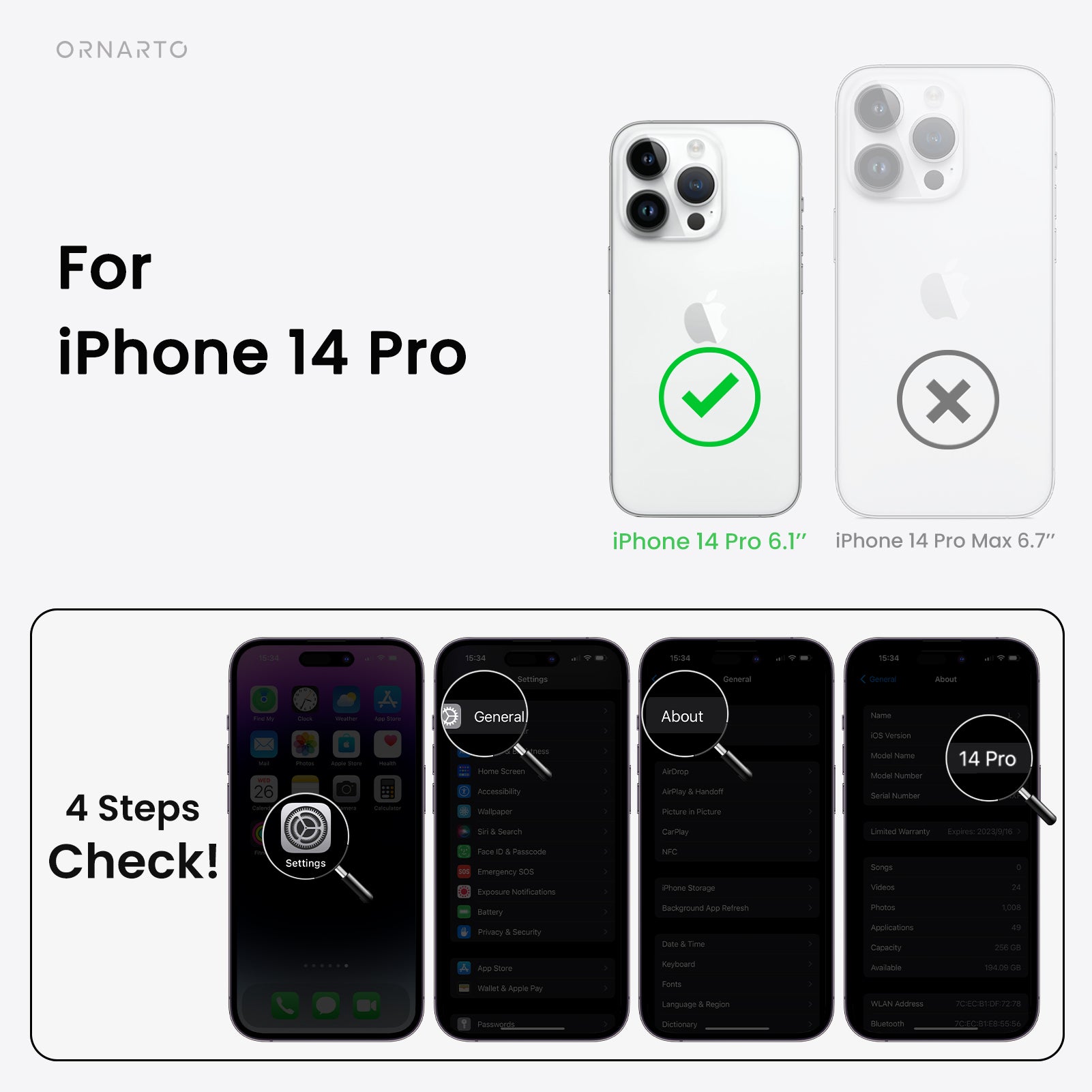 Liquid Silicone iPhone 14 Pro Case with Camera Protection and 2 Screen Protectors