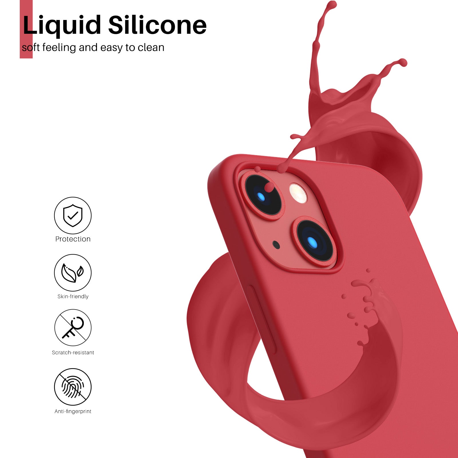 Liquid Silicone iPhone 13 mini Case