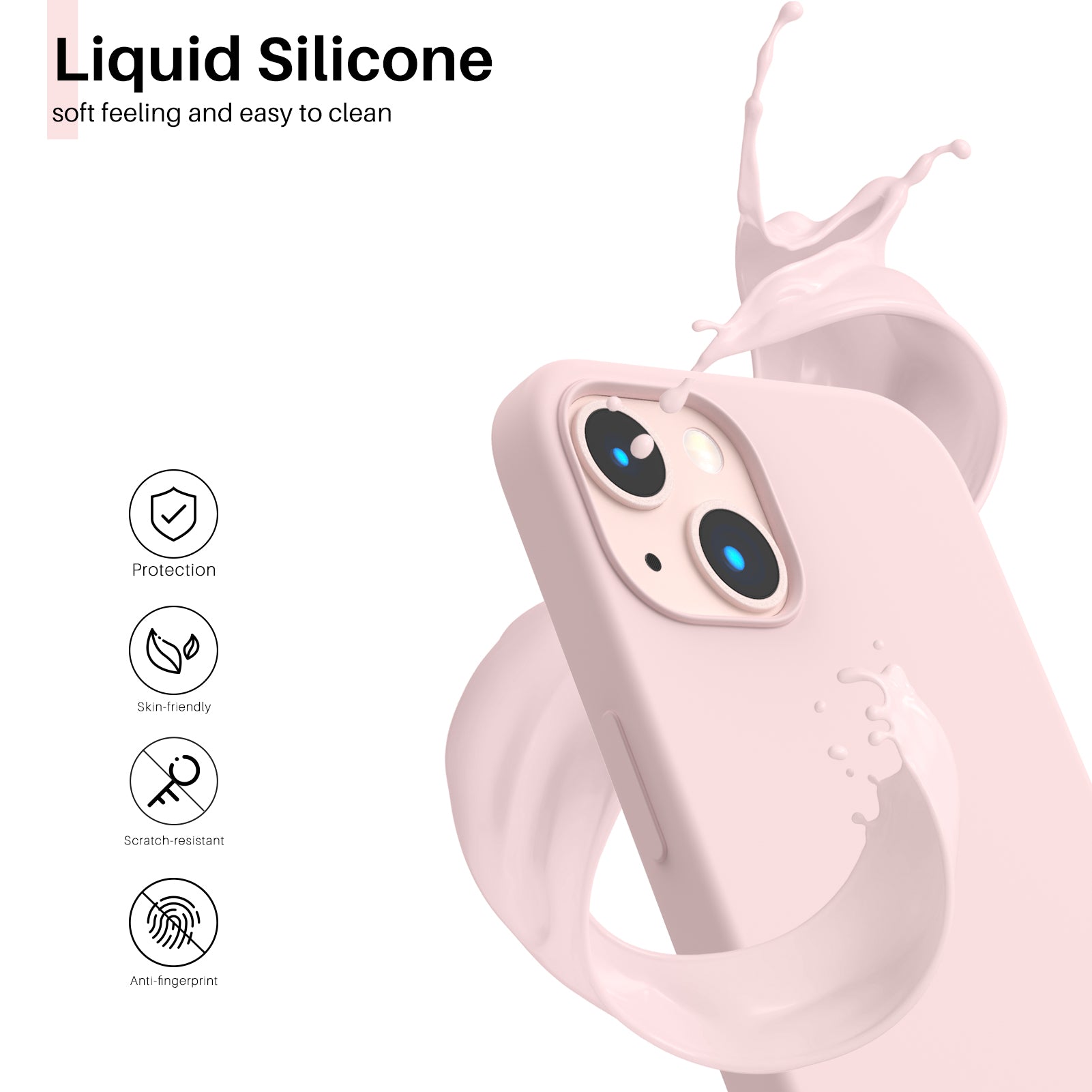 Liquid Silicone iPhone 13 Case