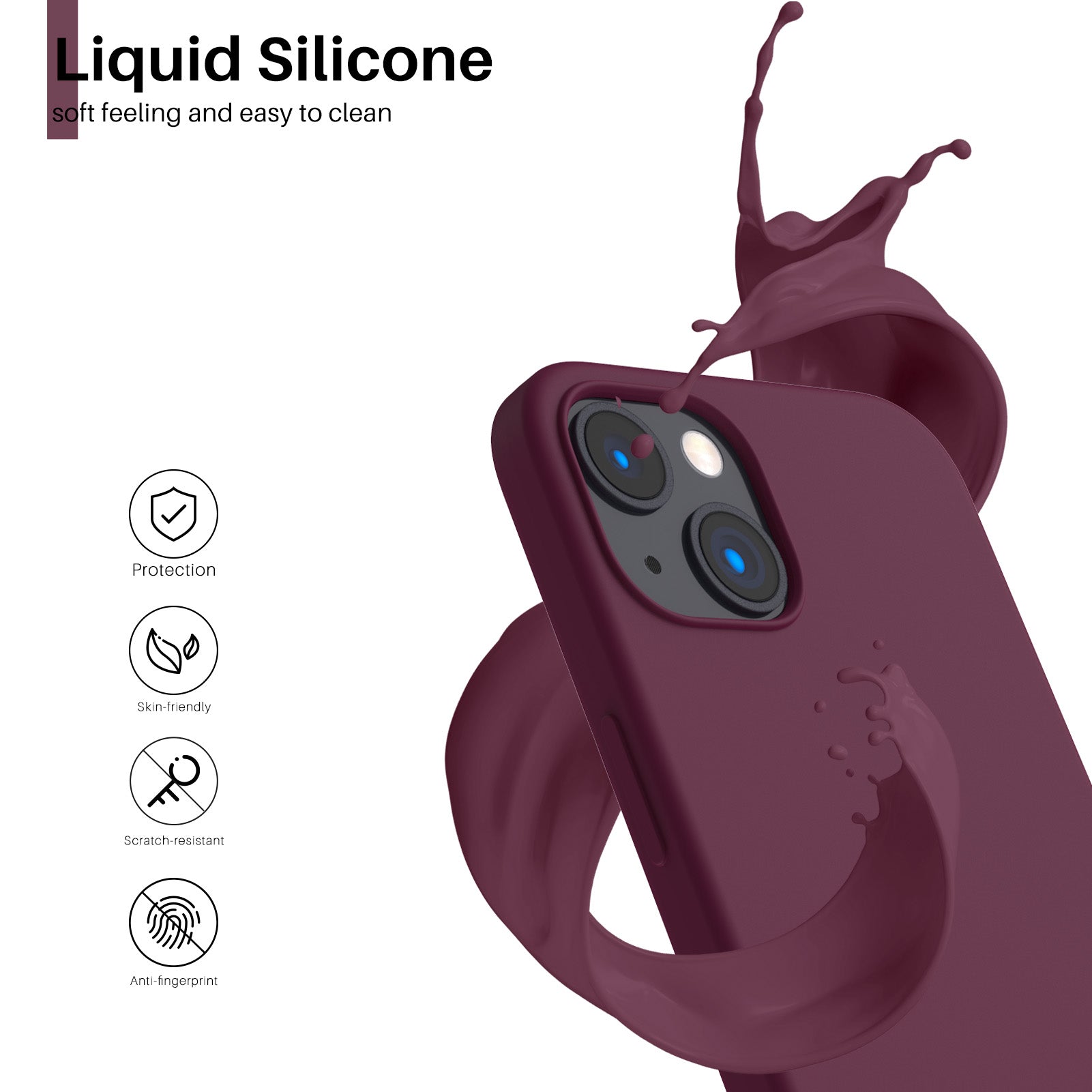 Liquid Silicone iPhone 13 Case