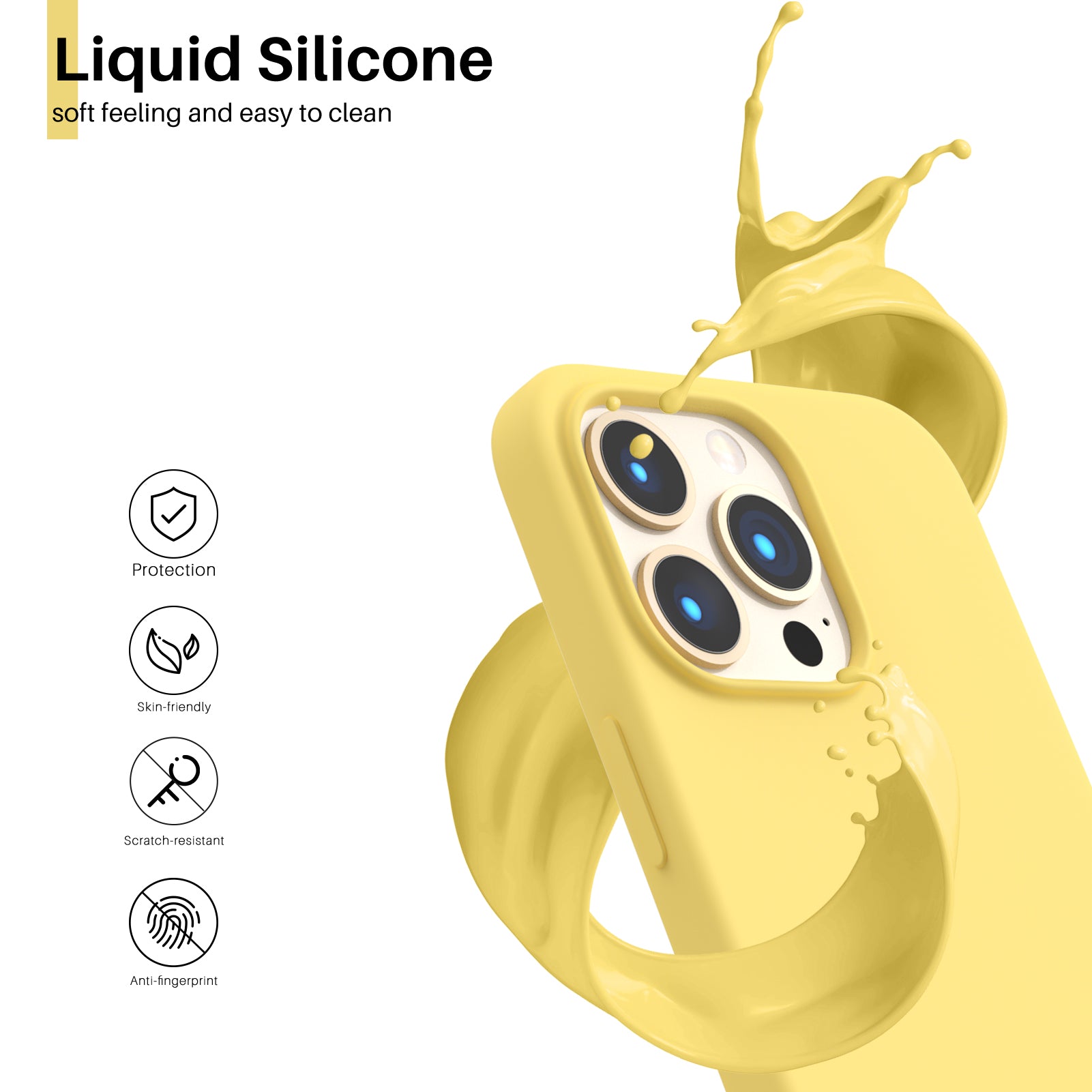 Liquid Silicone iPhone 13 Pro Case