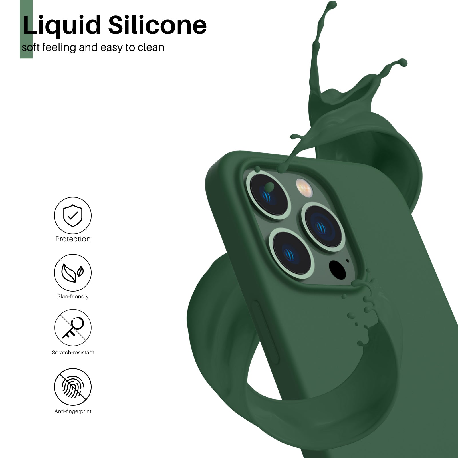 Liquid Silicone iPhone 13 Pro Case