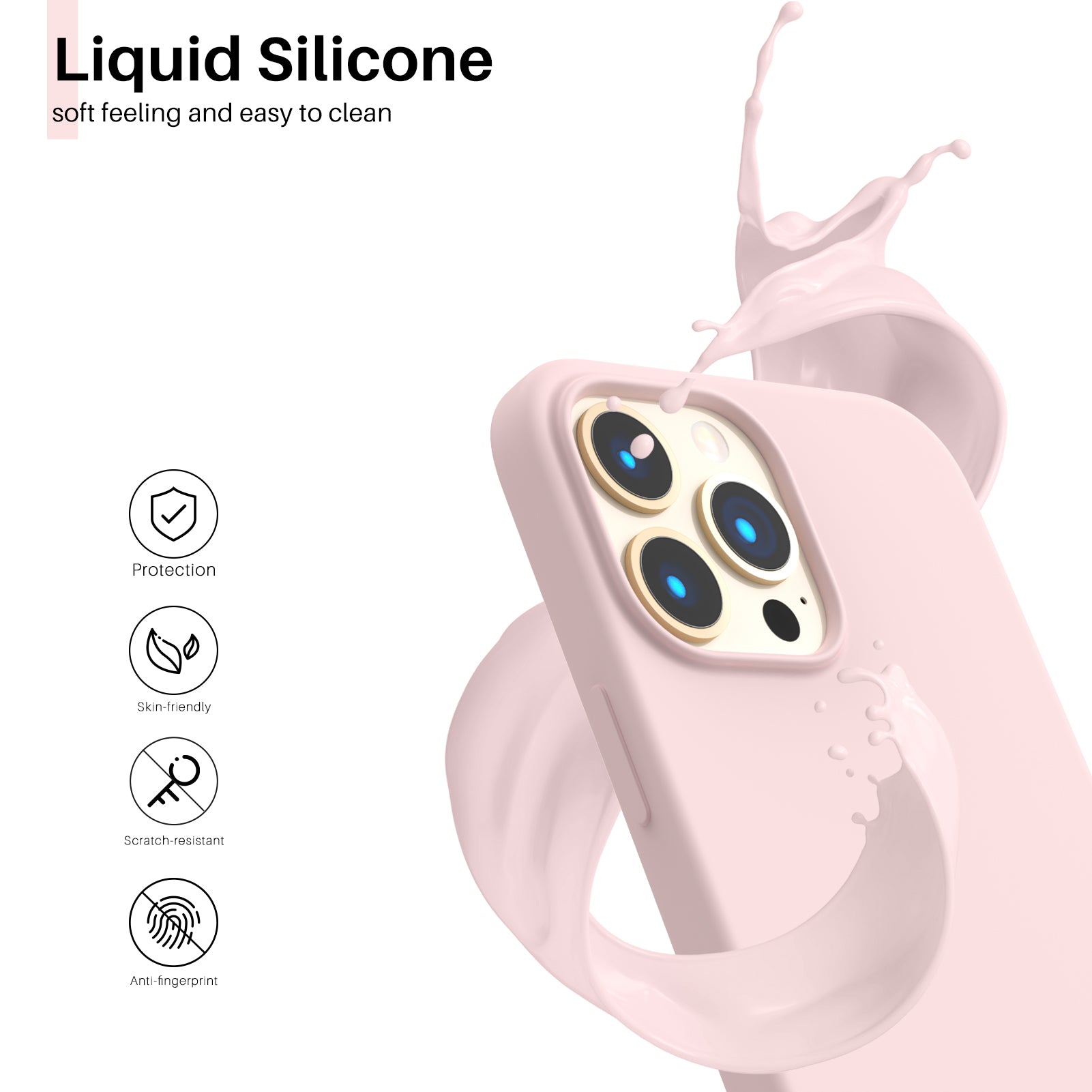 Liquid Silicone iPhone 13 Pro Max Case