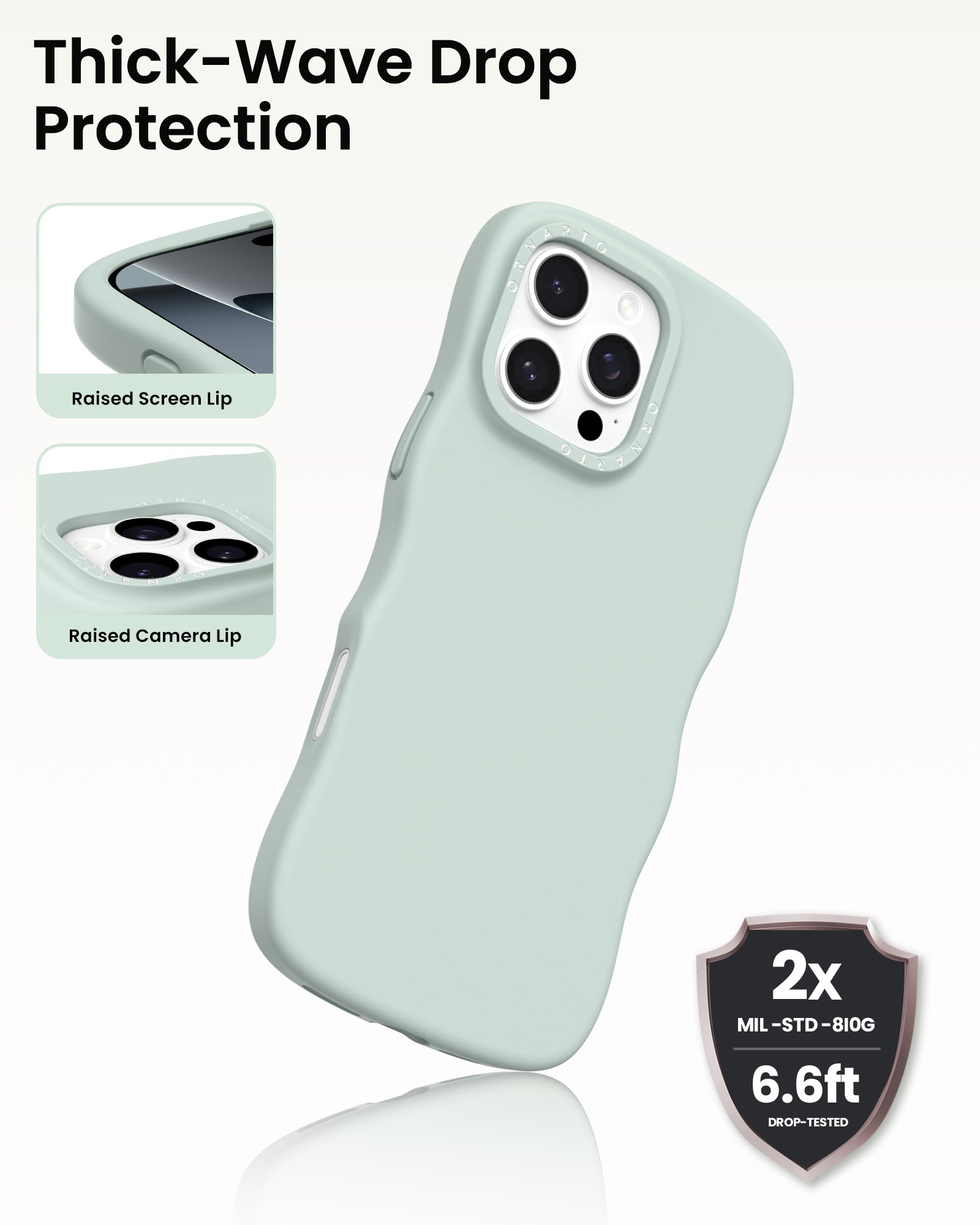Wavy Liquid Silicone for iPhone 16 Pro | Pro Max