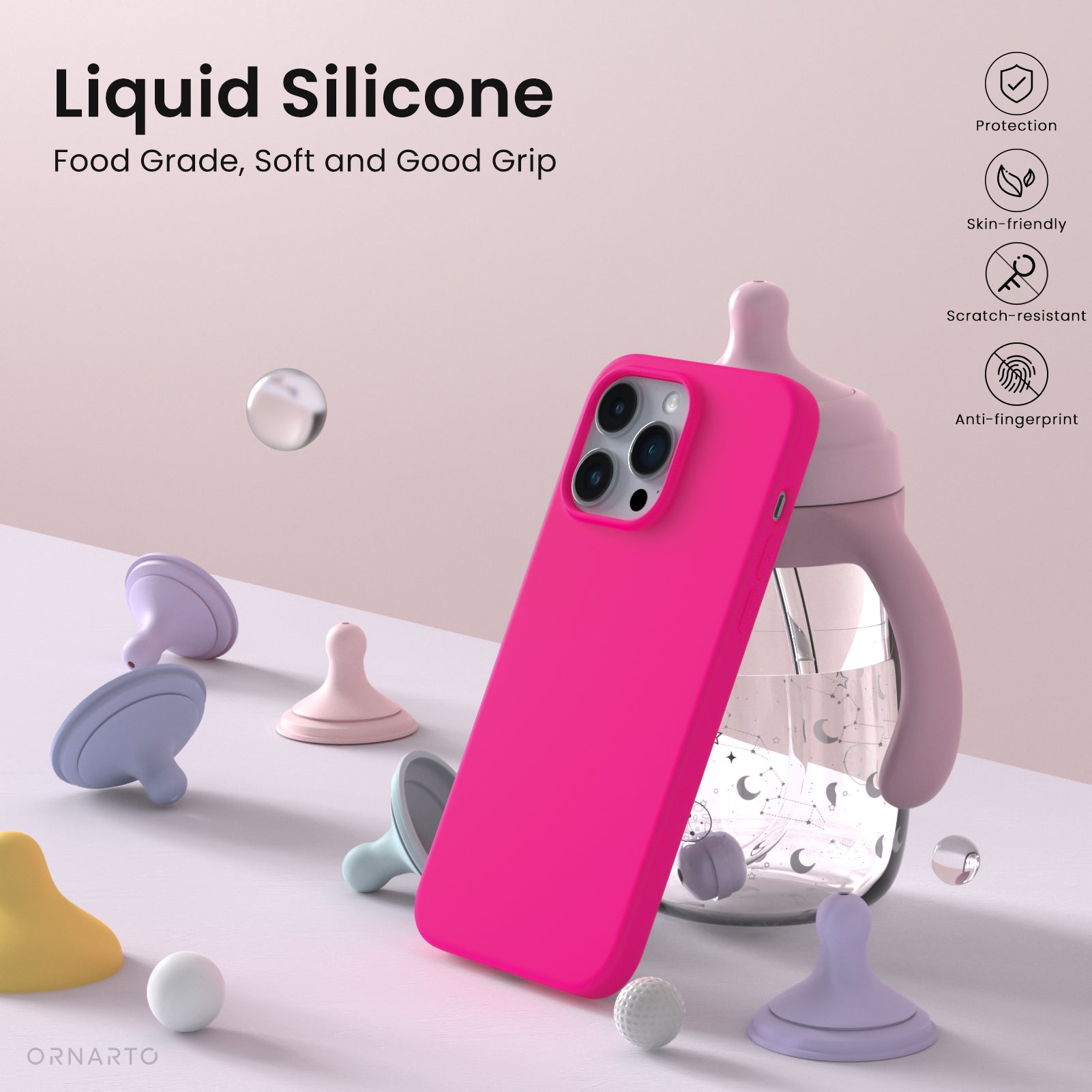 Liquid Silicone iPhone 14 Pro Max Case