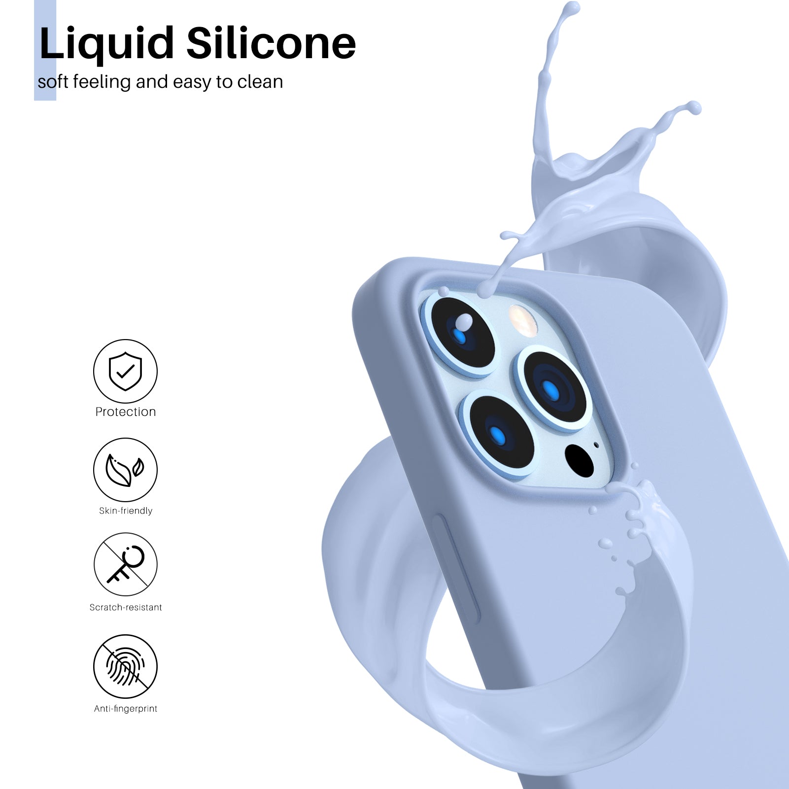 Liquid Silicone iPhone 13 Pro Case