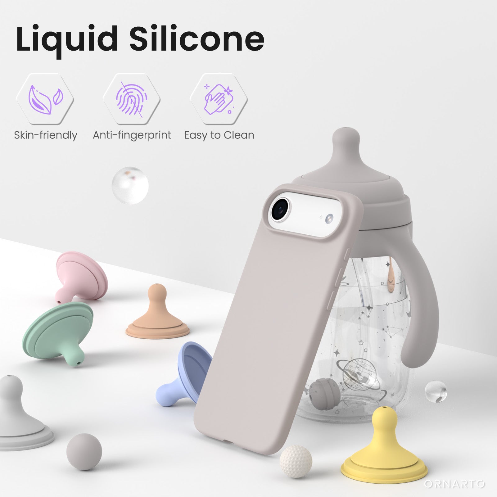 Liquid Silicone Case for iPhone 17 Series