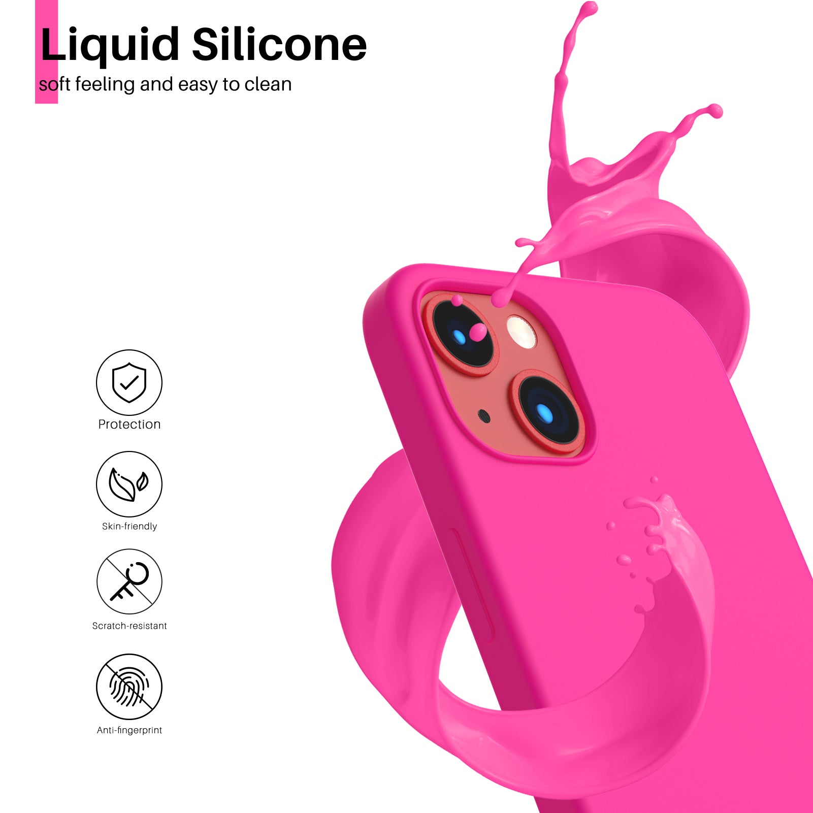 Liquid Silicone iPhone 13 Case