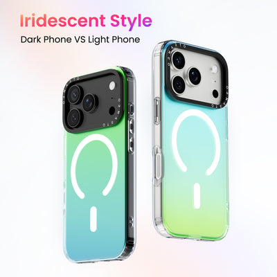 Fluoreszierende Farbverlauf MagSafe Hülle für iPhone 17 Serie