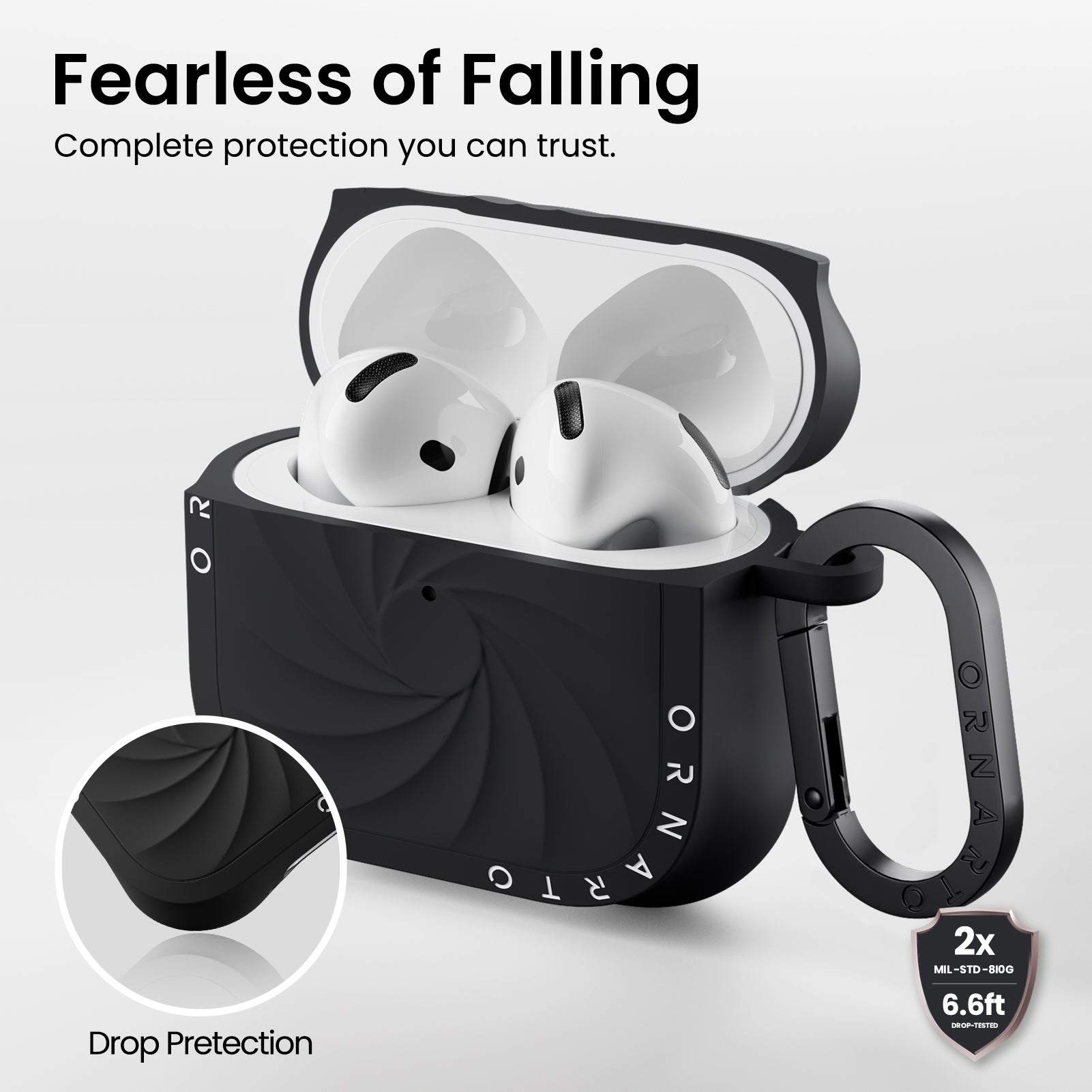 VORTUXE Liquid Silicone AirPods 4 Case