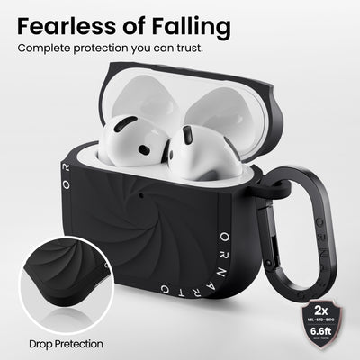 VORTUXE AirPods 4 Case aus flüssigem Silikon