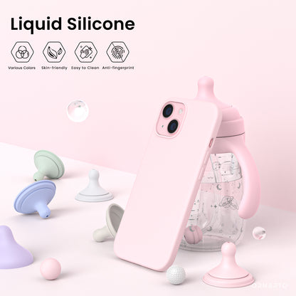 ORNARTO Liquid Silicone iPhone 15 Case