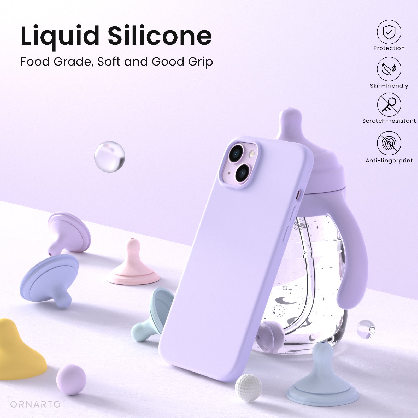 Liquid Silicone iPhone 14 Plus Case