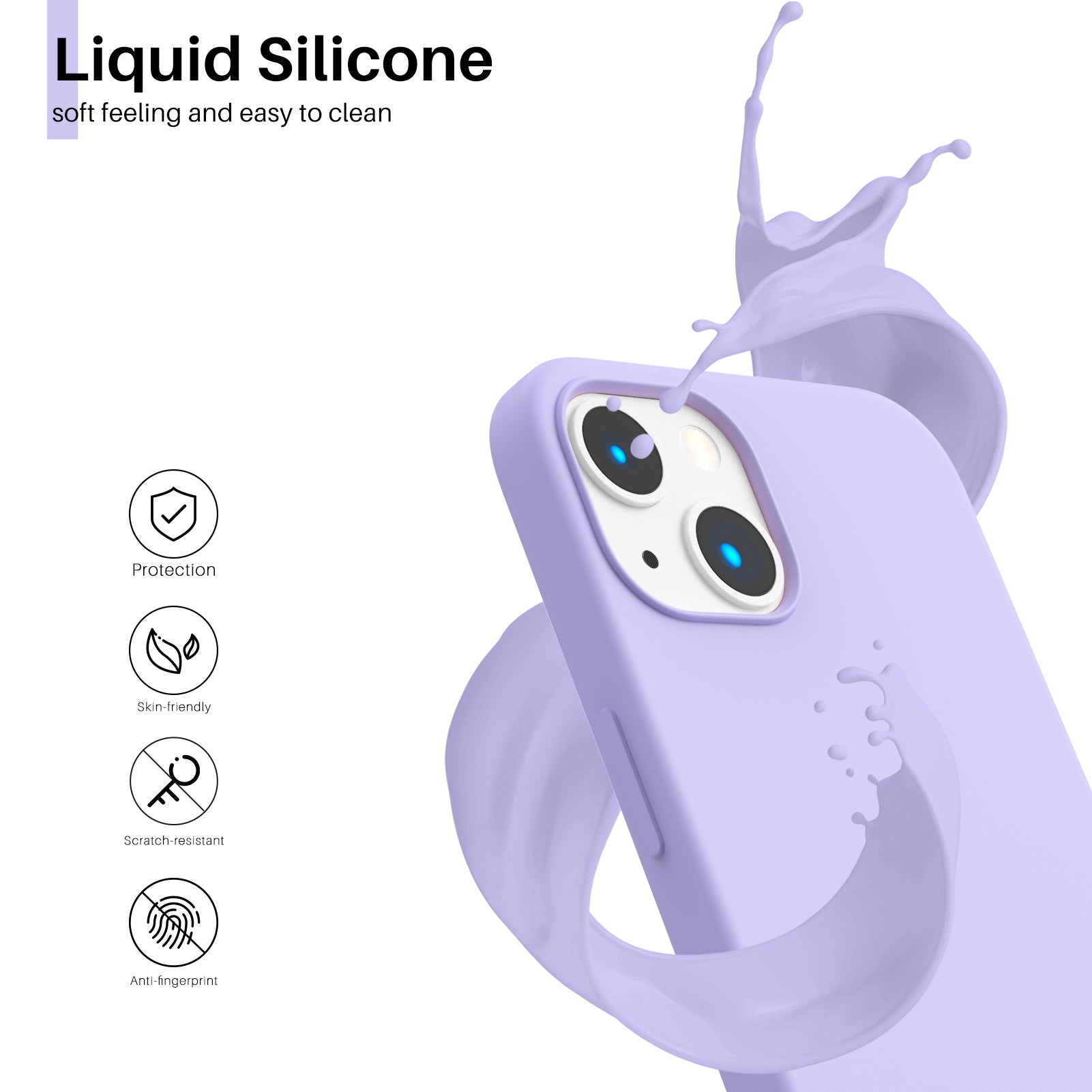 Liquid Silicone iPhone 13 Case