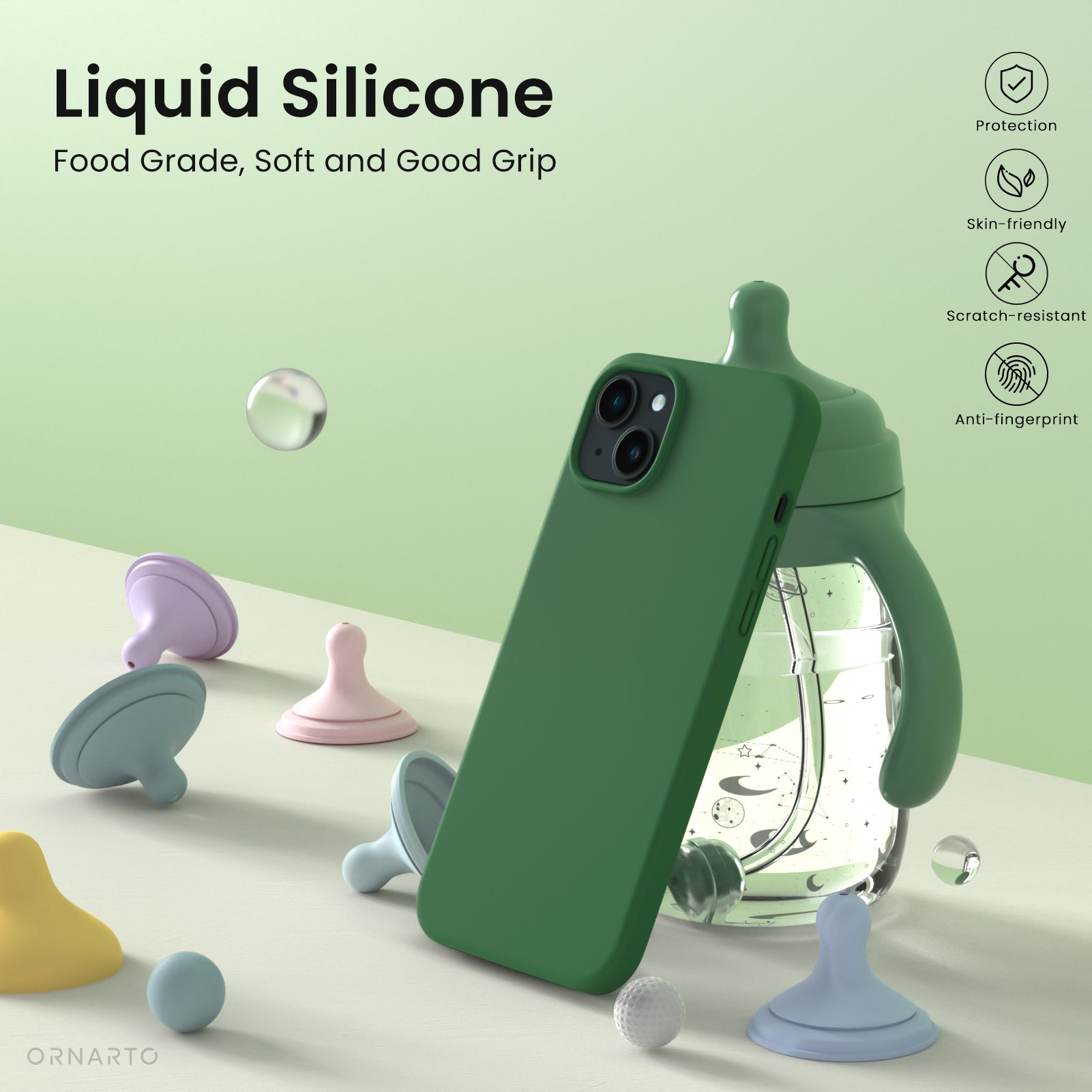 Liquid Silicone Case for iPhone 14 Series