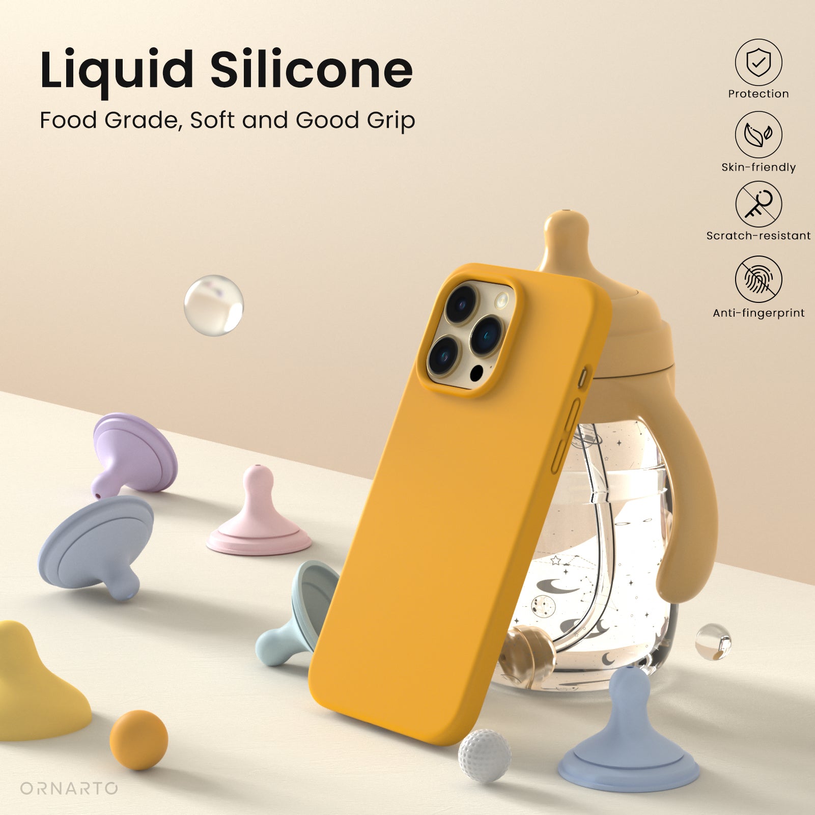 Liquid Silicone iPhone 14 Pro Case