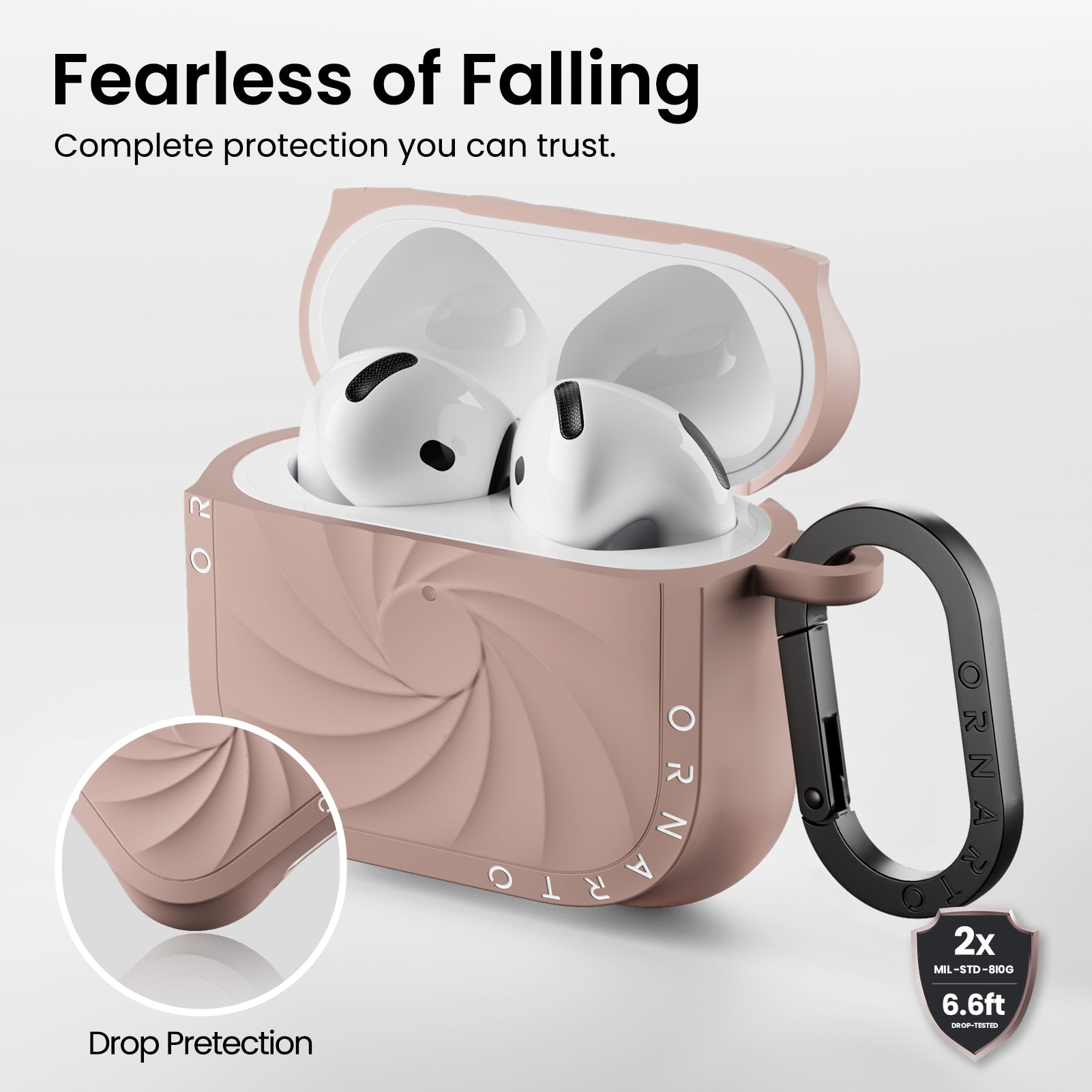 VORTUXE Liquid Silicone AirPods 4 Case