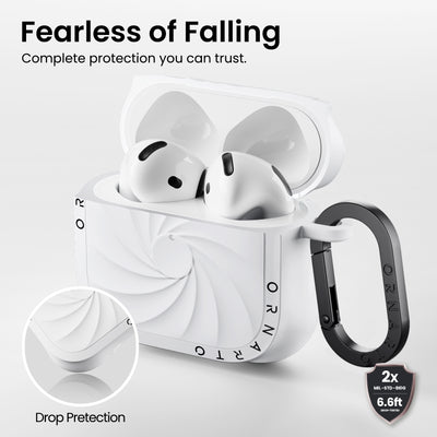 VORTUXE AirPods 4 Case aus flüssigem Silikon