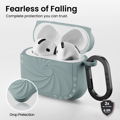 VORTUXE AirPods 4 Case aus flüssigem Silikon