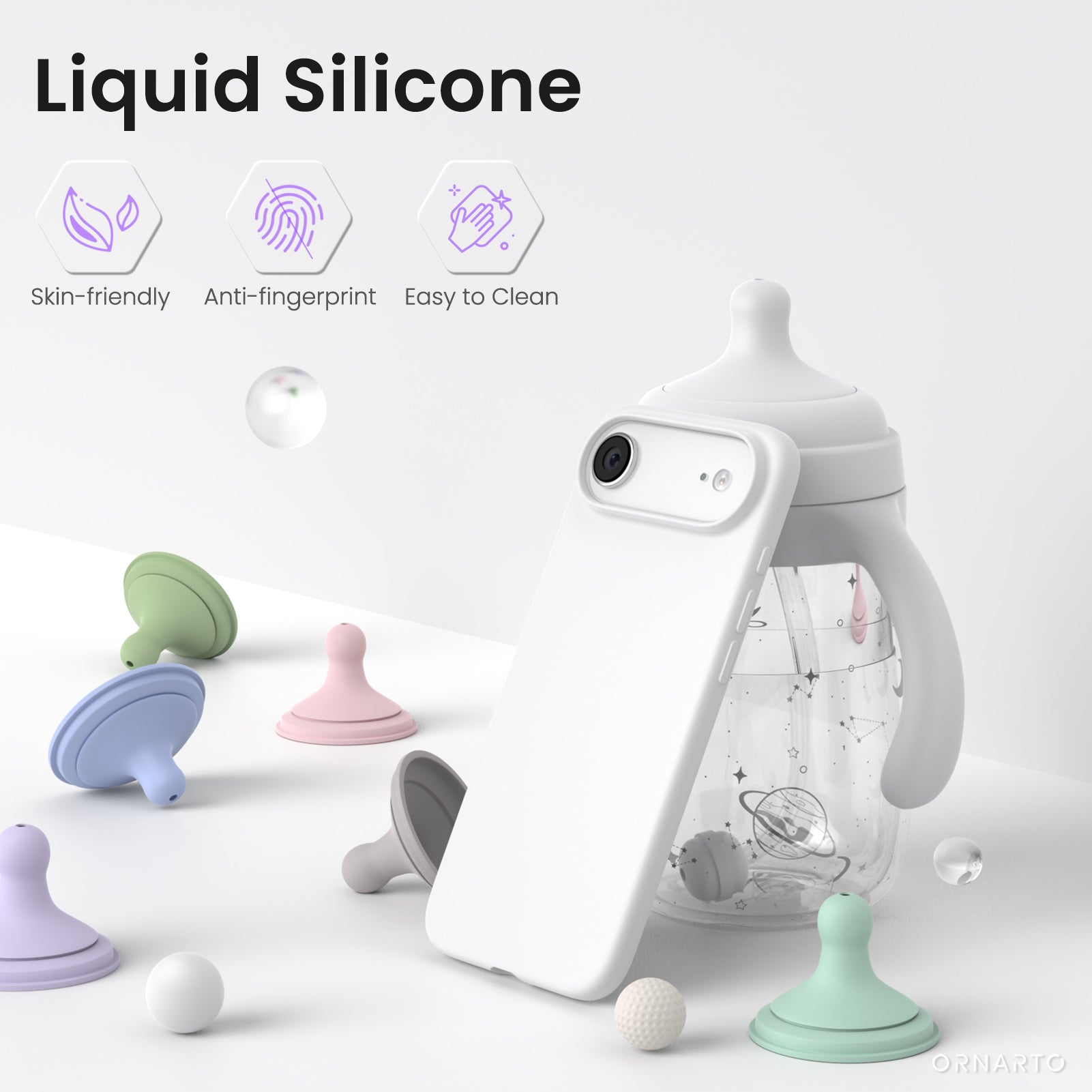 Liquid Silicone Case for iPhone 17 Series